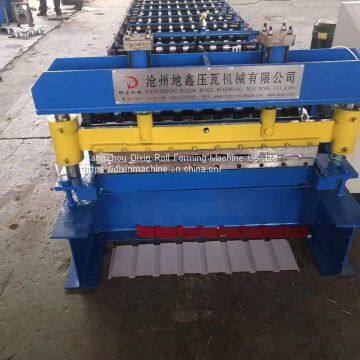 2019 Good Quality Trpaezoidal Stainless Steel Roll Forming Machine photo-2