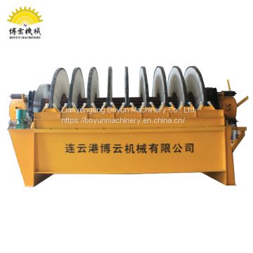 Environmental sludge dewatering disc dewatering machine