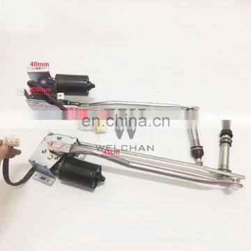 PC-6 24V Waterproof Windshield Wiper Motor Excavator Electric Repair Kit Windscreen Wiper Motor