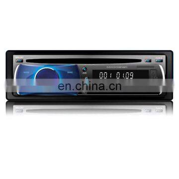 Single din car dvd player with dvd cd vcd mp4 mp3 2 channels RCA output