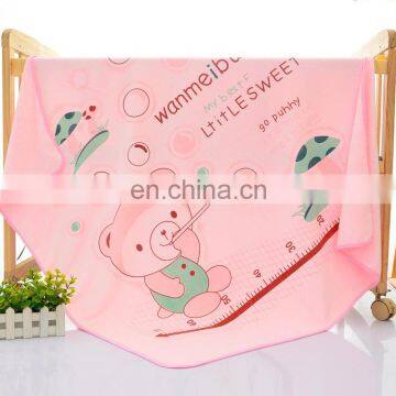 Animal flannel Baby swaddle blanket Gauze Towel