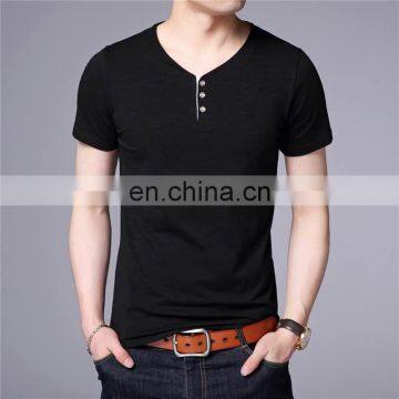 Mens 2020 Summer Stretch Cotton t Shirt photo-4