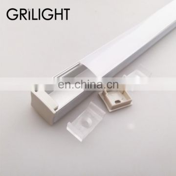 High quality 20mm pcb width T5 LED channel aluminum profile for led tape