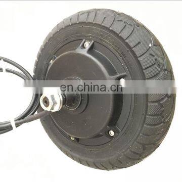 Brushless gearless 8 inch hub motor wheel with drum brake for scooter