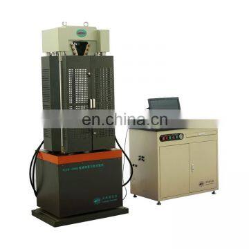 Computer hydraulic utm computerized model steel dial gauge universal test testing machine