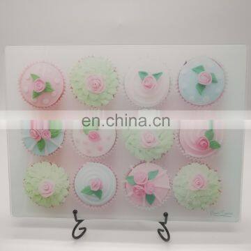 Decorative Custom Made Tempered Glass Cutting Board