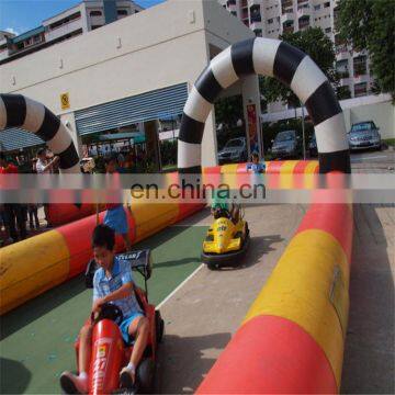Go Kart Track Race Track Gokart Inflatable Zorb Ball Go Karts Racing Race Car Track for Sale photo-3