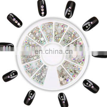 Flatback AB Color Nail Rhinestones Nail Accessories Decorations