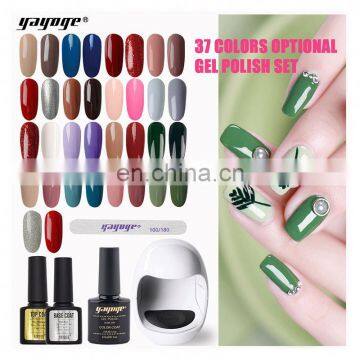 Poly Gel Buffer Nail File Uv Gel Nail Polish Manicure Set With Uv Lamp photo-6