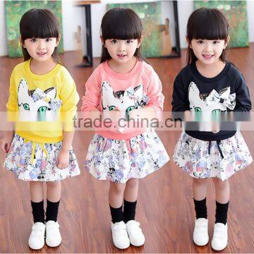 New Arrived Children Clothing 2016 Girls Dress Size Chart Korean Clothing for Girls photo-4