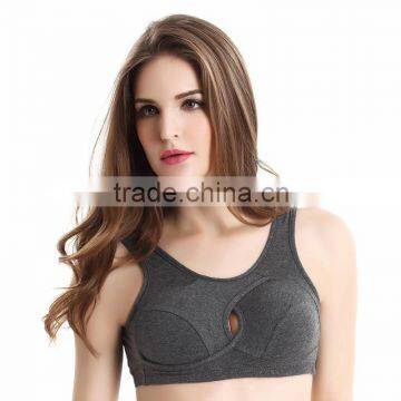 Custom Made Breathable Wholesale Sports Bra, Women's Sports Bra With Printed photo-2
