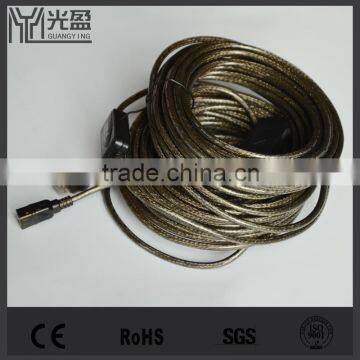 Extender USB 2.0 Bridge Cable Extension Cable With Active Repeater 30M photo-3