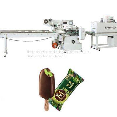 automatic ice pop popsicle filling and sealing packing machine horizontal pillow type