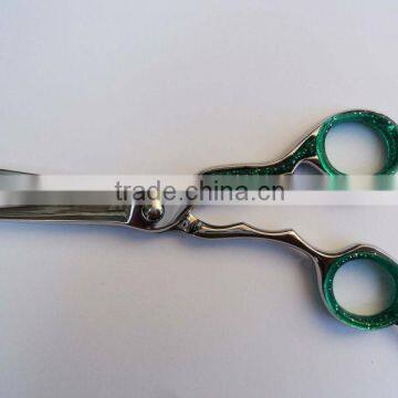 New Barber Razor Scissor - Hair Cutting Scissor (Green Beauty)