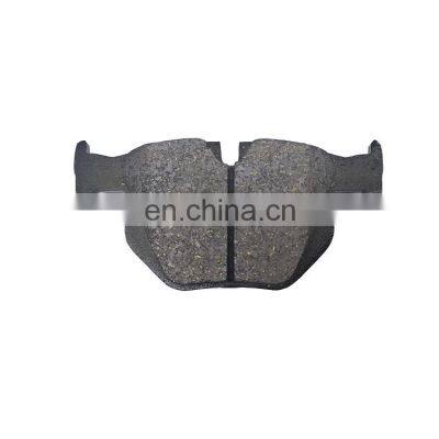 Disc semi-metal brake pad clips