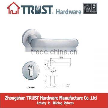 LH030:Trust Stainless Steel Solid Lever Handle