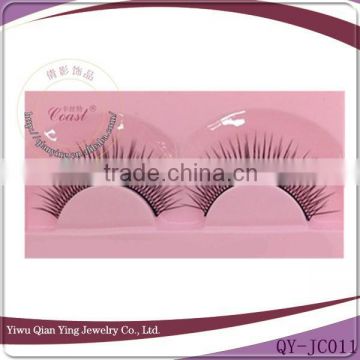 korea nature looking cheap fiber false eyelashes for sale