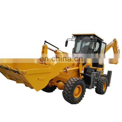 Mini Wheeled Loader and Backhoe