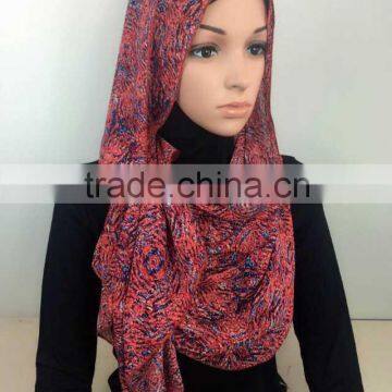 Fashion SILK muslim LONG scarf islamic HEADSCARF