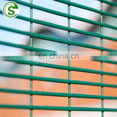 Powder Coated High Security Anti Climb Mesh 358 Fence