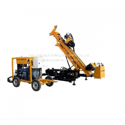 Full Hydraulic underground core drilling rig HYKD-5A geological exploration wireline coring machine with 900m drilling capacity