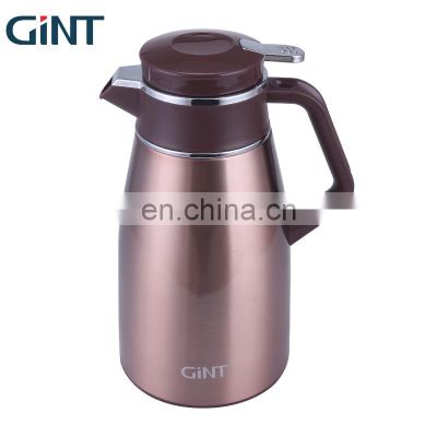 GiNT 0.7L BPA Free Eco Friendly Stainless Steel Outer Glass Inner Coffee Pots for Office Restaurant