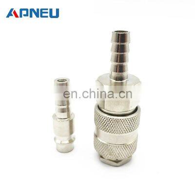European Standard EU Euro Type Pneumatic Fitting Quick Coupling Connector Coupler For Air Compressor 6mm 8mm 10mm Hose Barb photo-4