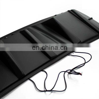 4x4 Matte Black Top Cover Front Car Roof Top Spoiler Light for MItsubishi Triton L200 2019 2020 2021 photo-3