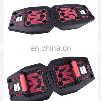 Adult Fitness Foldable Pushup Board Chest Training Multifunction Portable14 In 1 Push Up Board photo-3