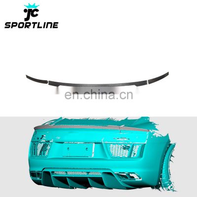 E-Tron Style Carbon Fiber R8 Rear Ducktail Spoiler for Audi R8 V10 Coupe 16-18 2 Gen