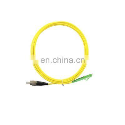 LC APC FC UPC Simplex Single mode G652D Cordon de brassage en fibre Fiber Jumper LC FC Optical Fiber Patch cord