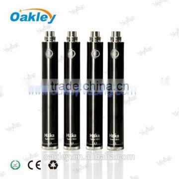 High quality haka twist 1500 rainbow the best e cigarette battery