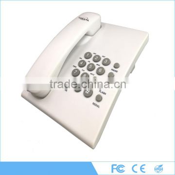 Hot sale cheap analog landine phone no display corded telephone