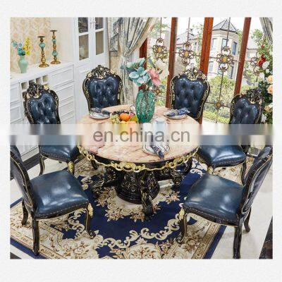 Factory Price Dining Set Restaurant Dining Room table Set Furniture 6 Dining Chair