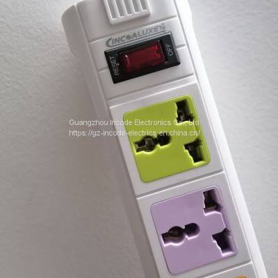 Multipe Switch Socket&Switched Socket Circuit Breaker Surge Protector 183 184 185 photo-3