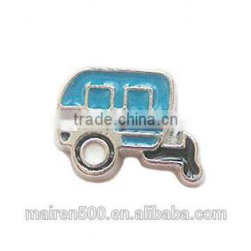 floating heart charms in floating lockets pendant 7mm zince alloy