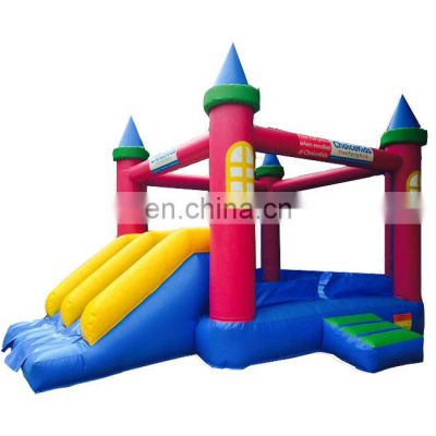 2021 Hot sale festival bouncy inflatable castle slide with small slide