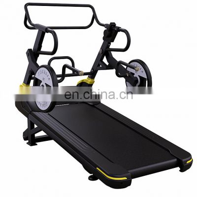 2021 MND Fit Sport High Quality gym equipment Manufacturer Cardio Gym Fitness Equipment Commercial non Motorized Treadmill