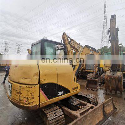 Second hand cat 306 mini bagger , CAT 306d 306e for sale , Used cat machines