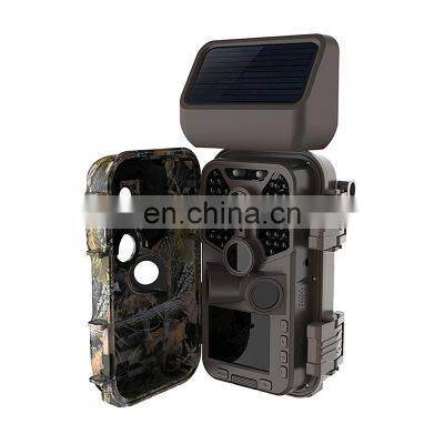 2021 Hot New 4K WIFI Hunting Camera APP Control Real Time Animal Monitor With Solar Panel photo-3