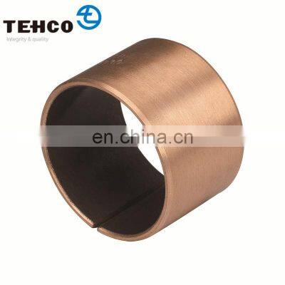 customized metal sleeve PTFE oilless  bushing Bronze bushing