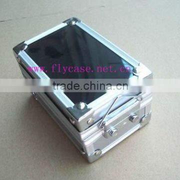 brush aluminium T hinges watch case for women