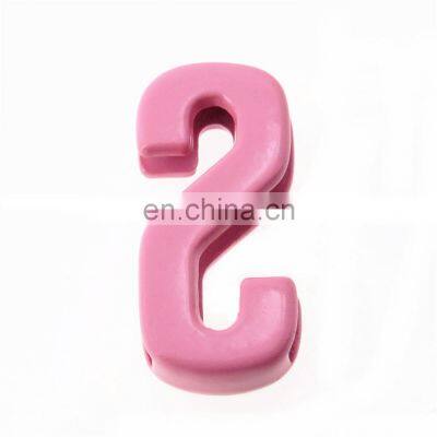 Letter Buckle Custom 20MM  Zinc Alloy  Letter Buckle For Handbag