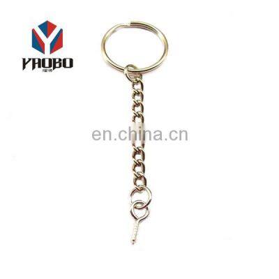 Sale In Bulk Metal Multi Functional Round Chain Blank Ring Accessories Key photo-3