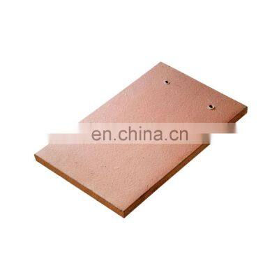 E1004 flat square clay roof tiles/ german roof tile/ heavy roof tiles ceramic