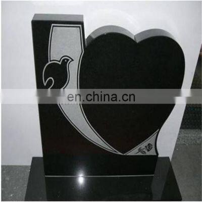 top quality china black granite monuments