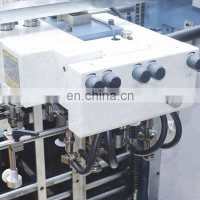 SAFM800 High Speed Fully Electromagnetic Heat Glueless Automatic Laminating Machine, Hot Thermal Gluless Double Face Laminator photo-2