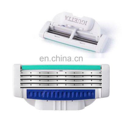 8 Cartridges Men Shaving Blade High Quality Germany Blade No Disposable Four Blades System Razor For Men Shaving GF-1189 photo-4