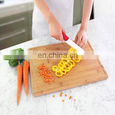 Wholesale Eco Friendly Kitchen Household Thick Strong Bamboo Cutting Board photo-3