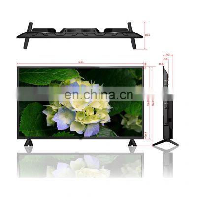 China Manufacturer Wall Mount Multi-Style Color Curve 4K Television 24